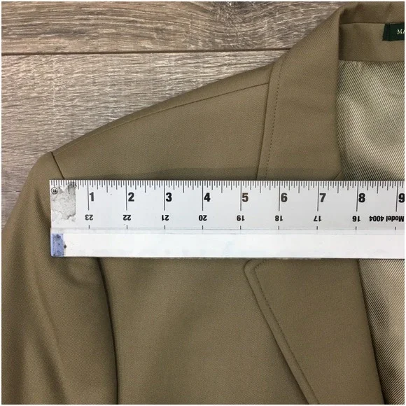 VINTAGE RALPH LAUREN Mens Wool Blazer Sport Coat Casual Jacket Size 42R Suit